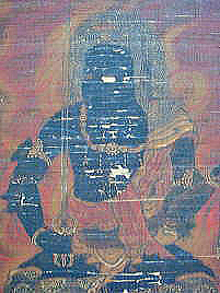 仏画　修理前