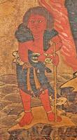 仏画修復　拡大